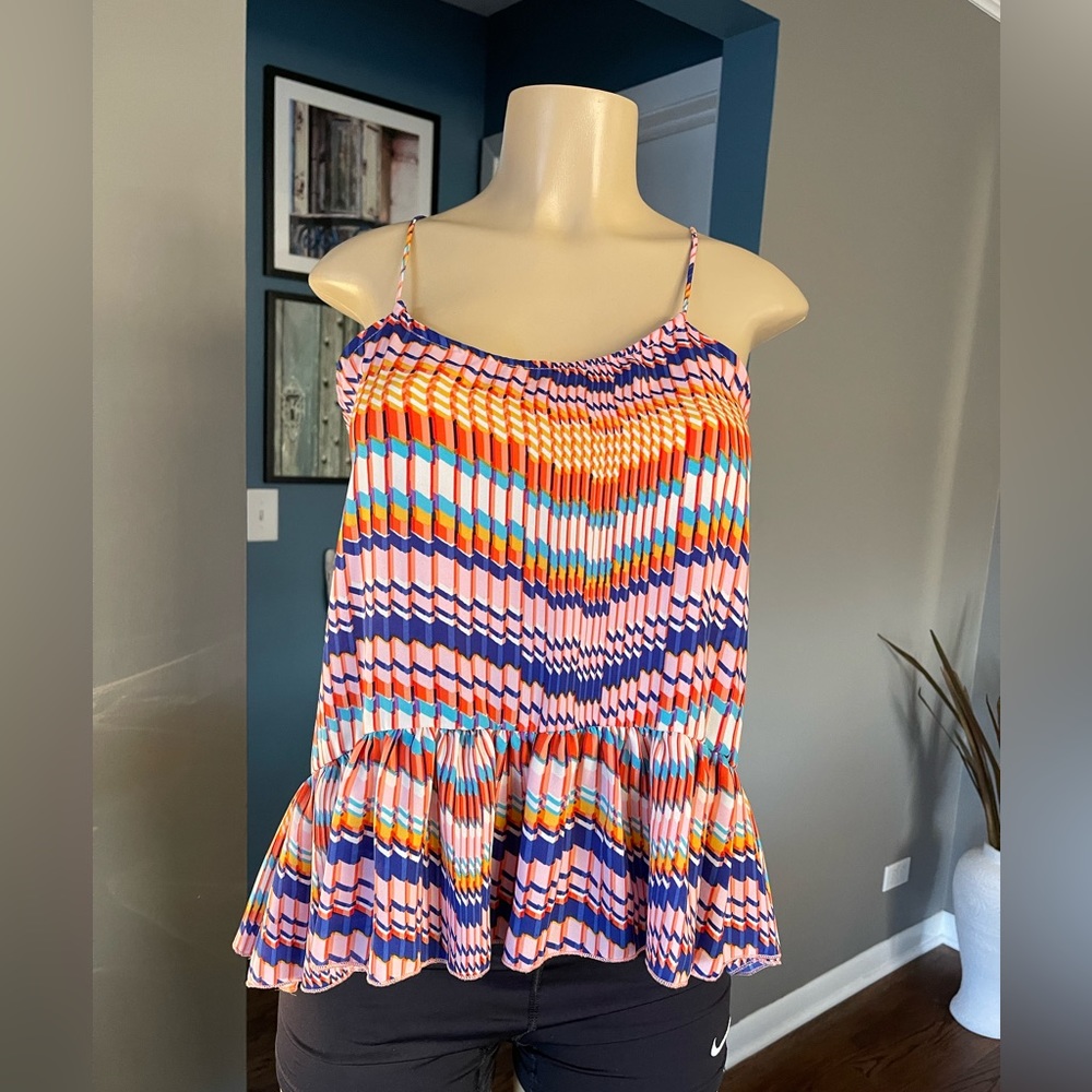 The Vanity Room multicolored blouse size S